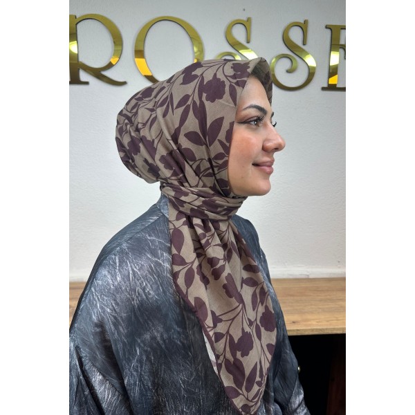 Desenli Soft Eşarp 04K